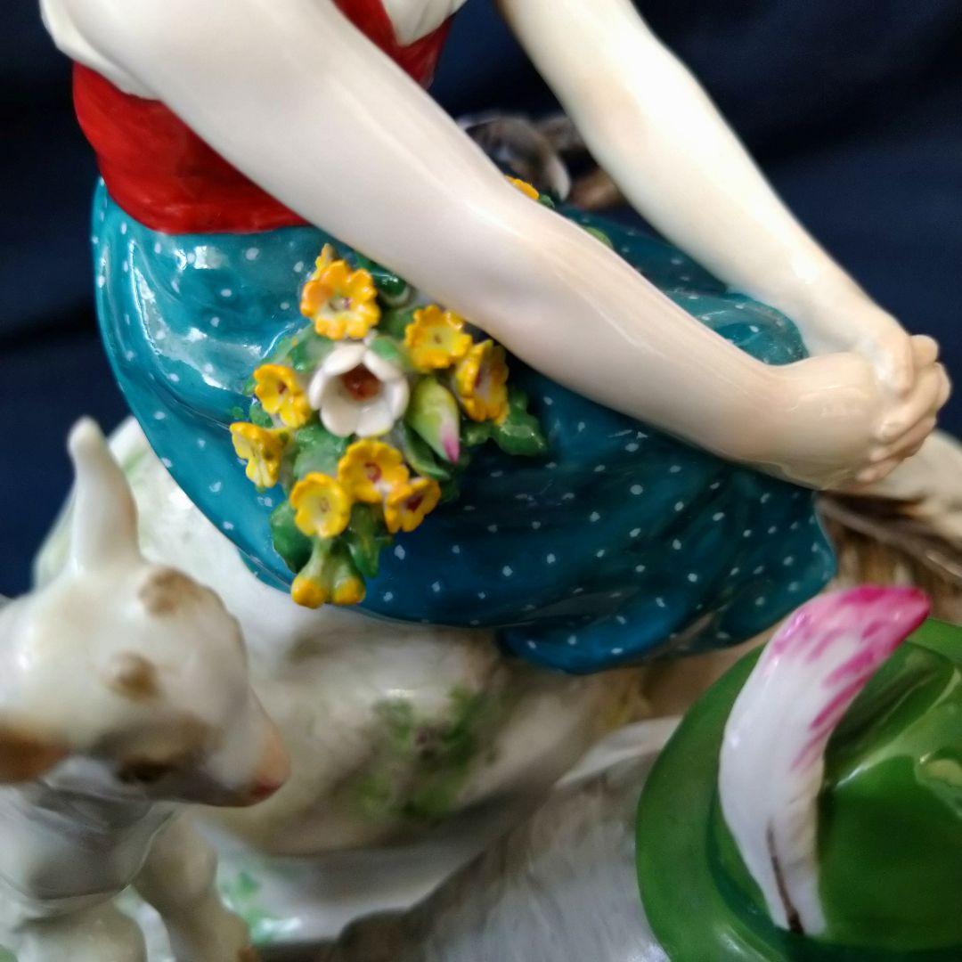 ✤1924年以前マイセン（Meissen）『山羊飼いの恋人たち』