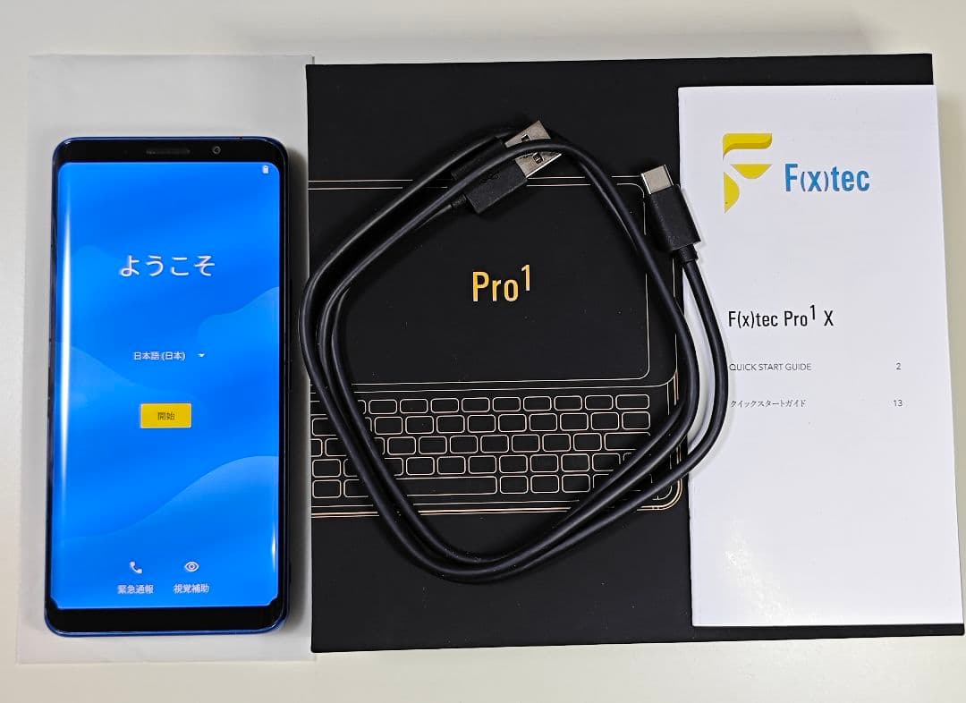 F(x)tec Pro1X（QX1050）8GB/256GB 動作確認済み