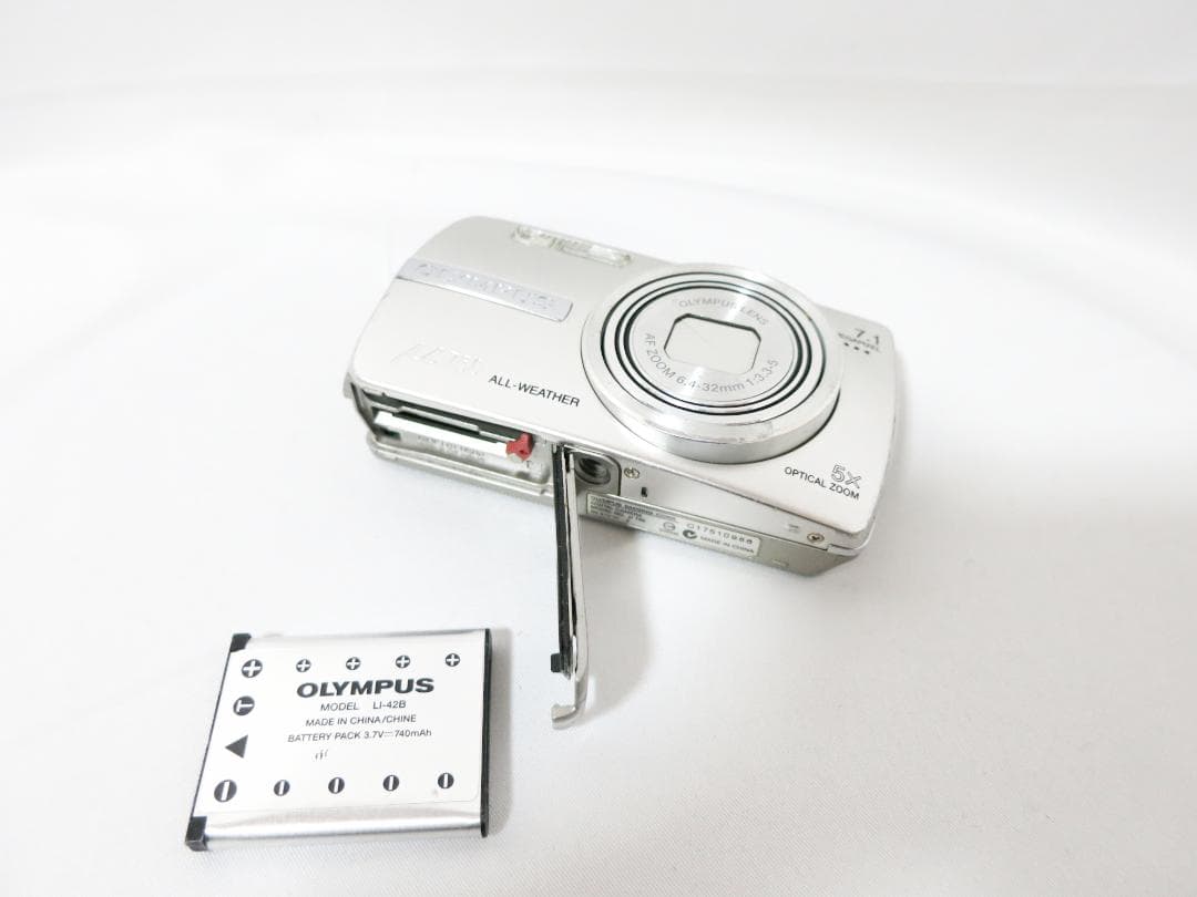 OLYMPUSデジタルカメラ μ750 シルバー