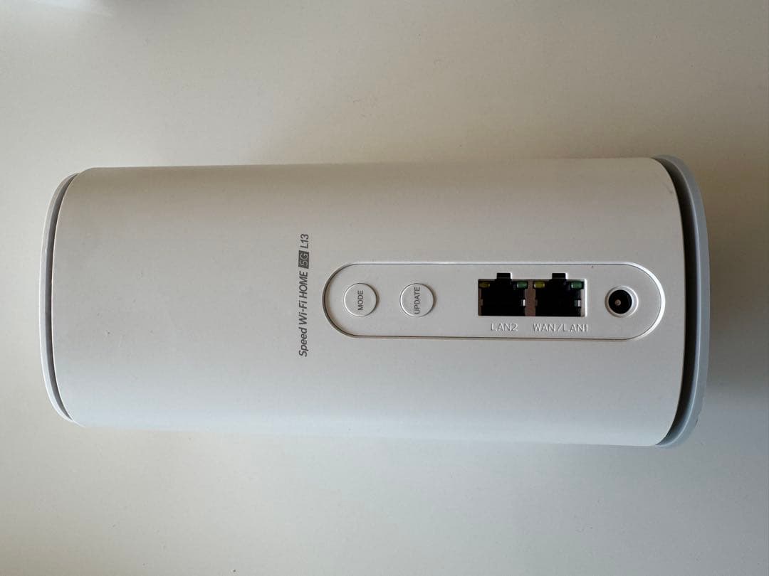 Speed Wi-Fi  5G L13(ホワイト)
