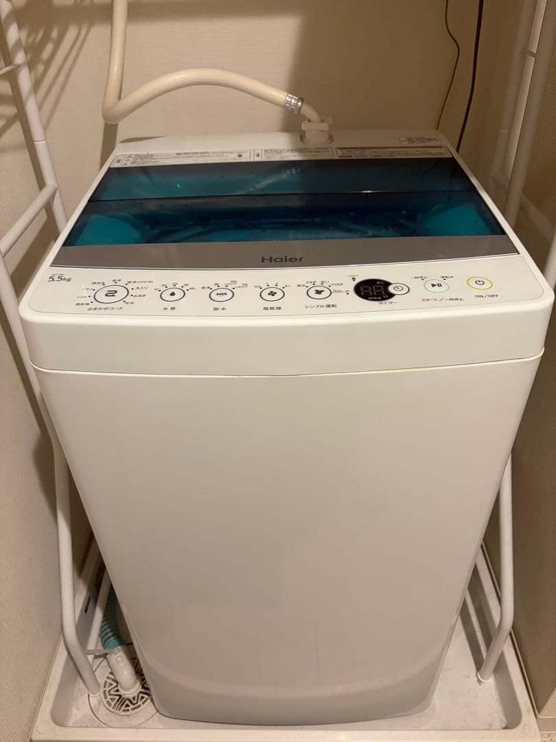 Haier ハイアール 洗濯機 5.5kg JW-C55A 2017年