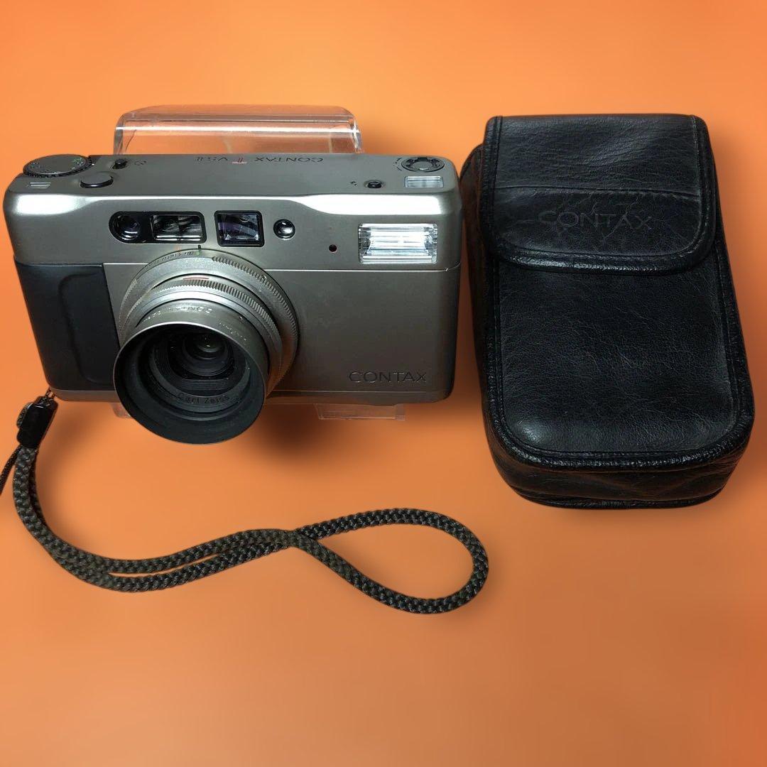 完動美品 コンタックス CONTAX TVS II (DATA BACK)