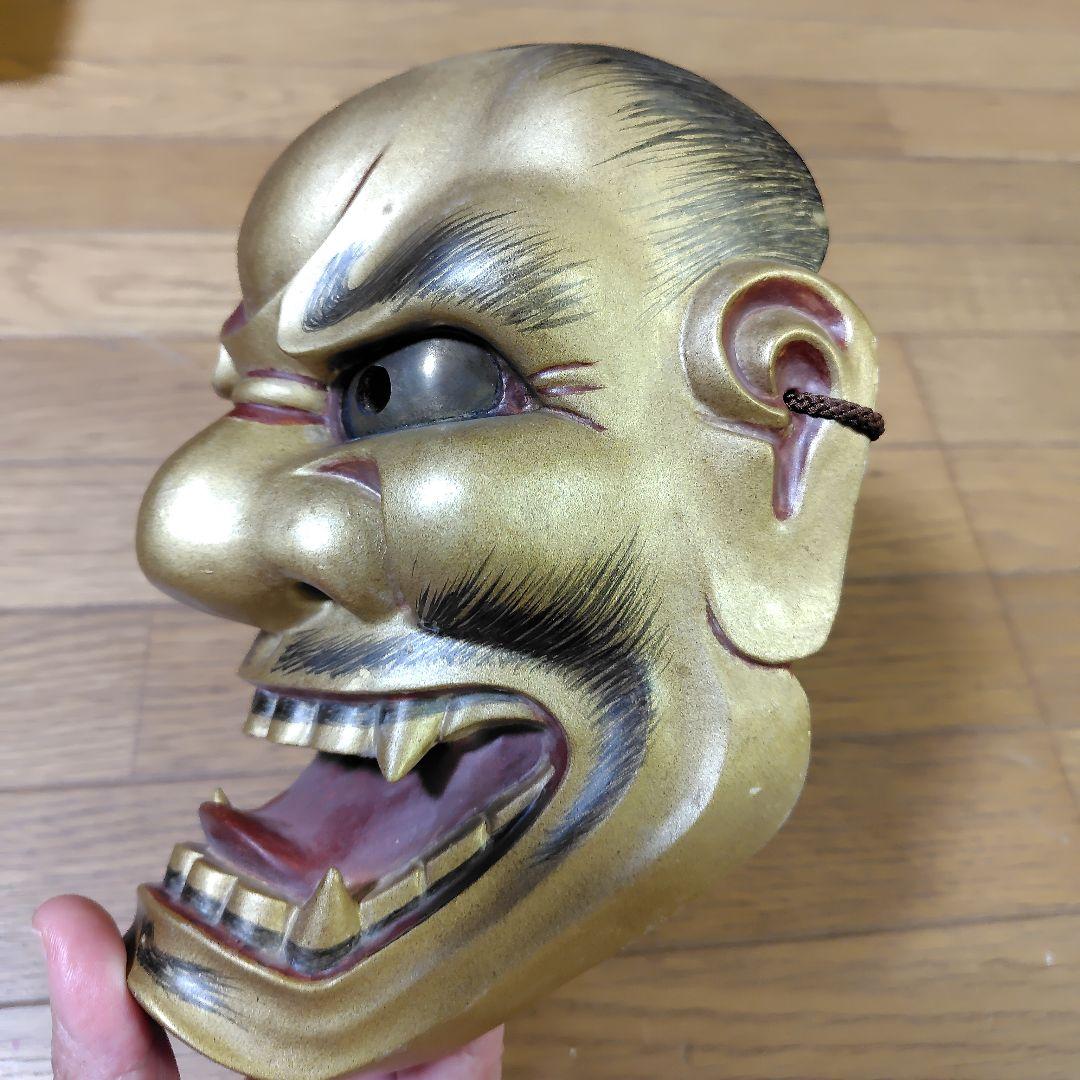 能面　小獅子