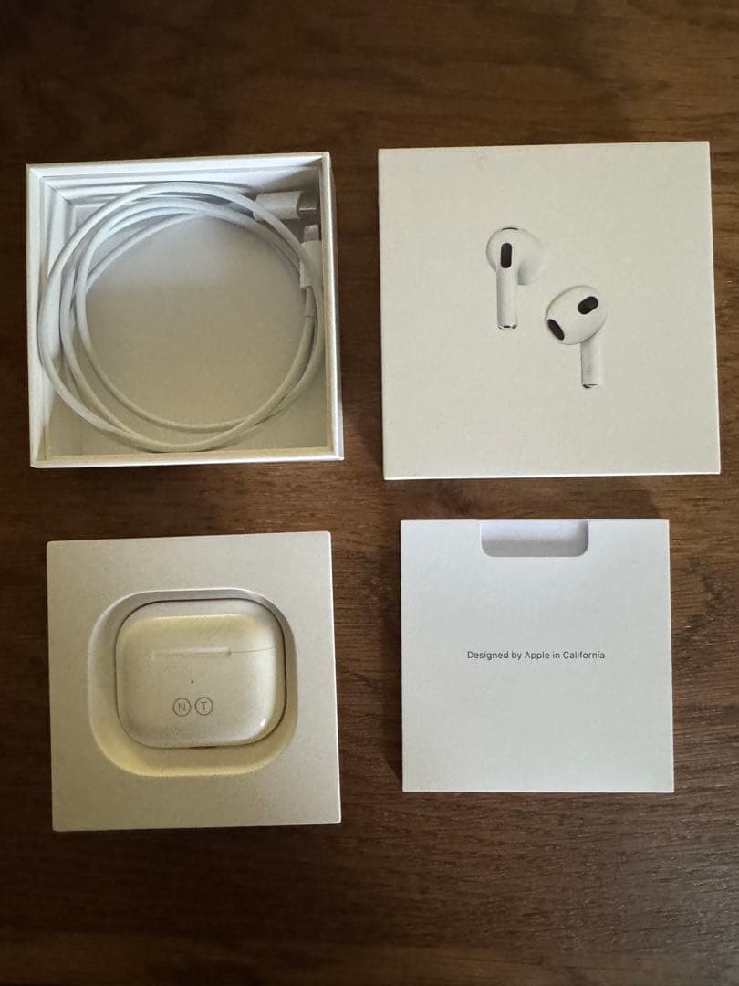 AirPods 第3世代　本体（刻印あり）＋オマケ→ボッテガヴェネタのケース