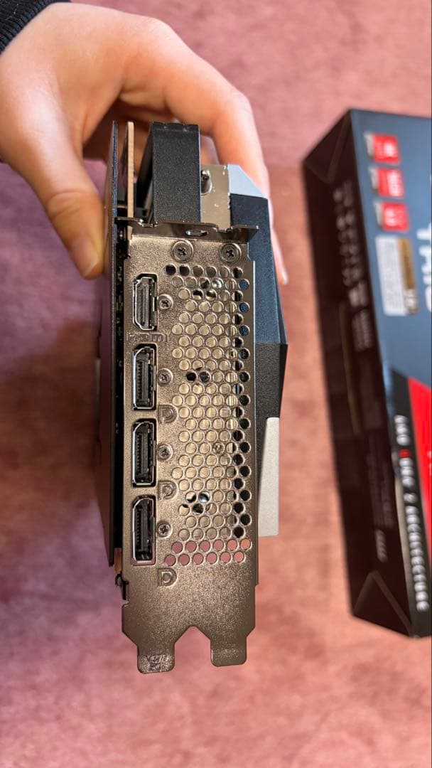 動作済み MSIRadeon RX6900XT GAMING X TRIO 16