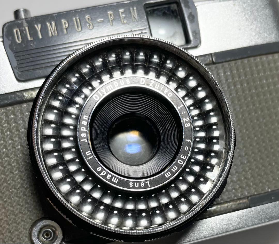 【完動品】OLYMPUS PEN EES-2フィルムカメラ 動作確認済み