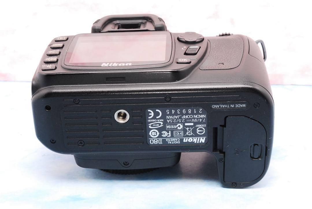 ニコン D80☆一眼レフカメラ☆高性能☆入学式にも最適☆望遠レンズ付