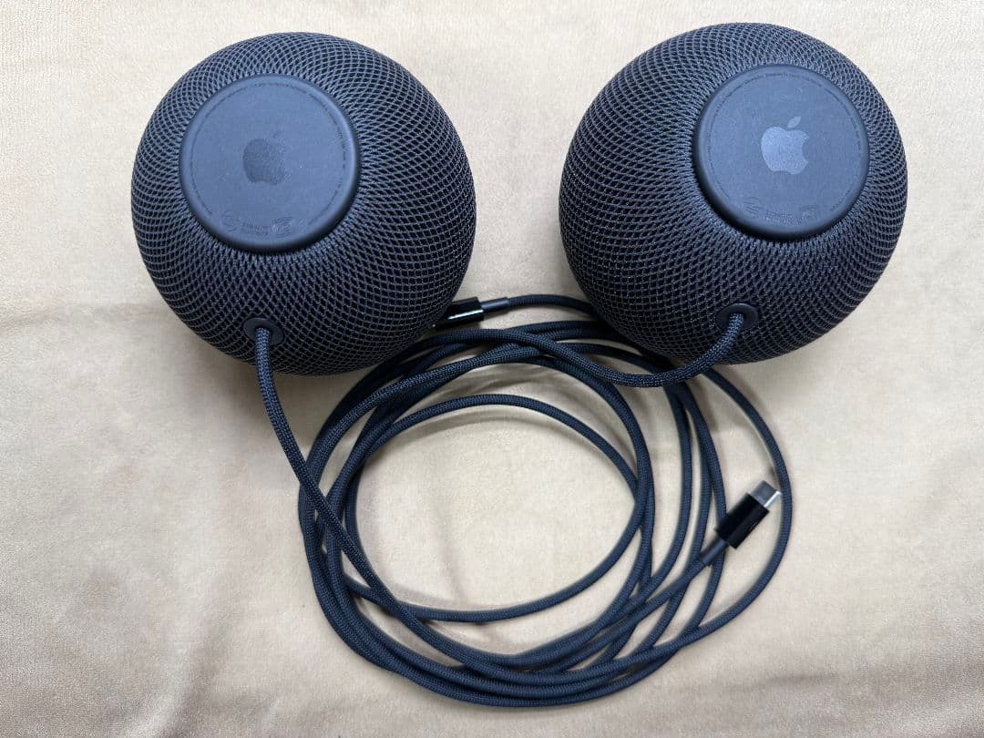 Apple Pod mini スペースグレイ スピーカーセット