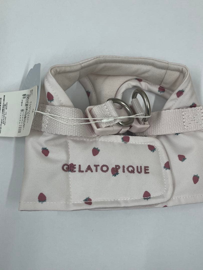 【試着のみ】gelato pique モチーフ柄ハーネス & リード 2点