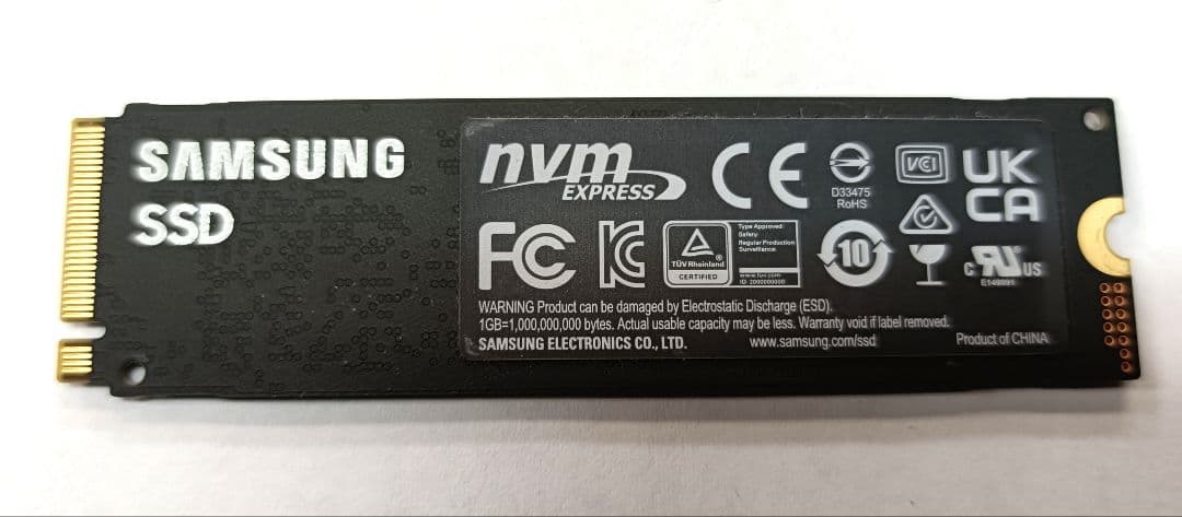 内蔵型SSD Samsung 980 PRO 1TB NVMe M.2 SSD