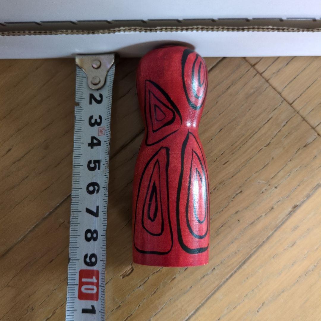 こけし/ムンクの叫び(小)/ムンク/高橋順子工人/中古品