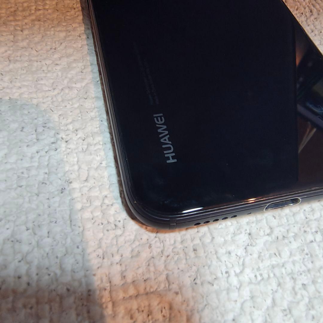 美品：HUAWEI P20 Lite ブラック