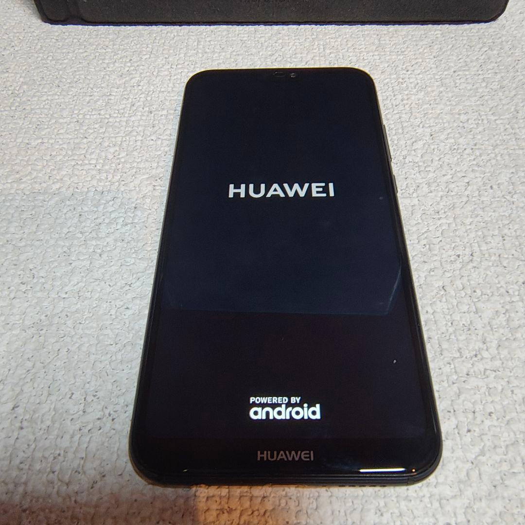 美品：HUAWEI P20 Lite ブラック