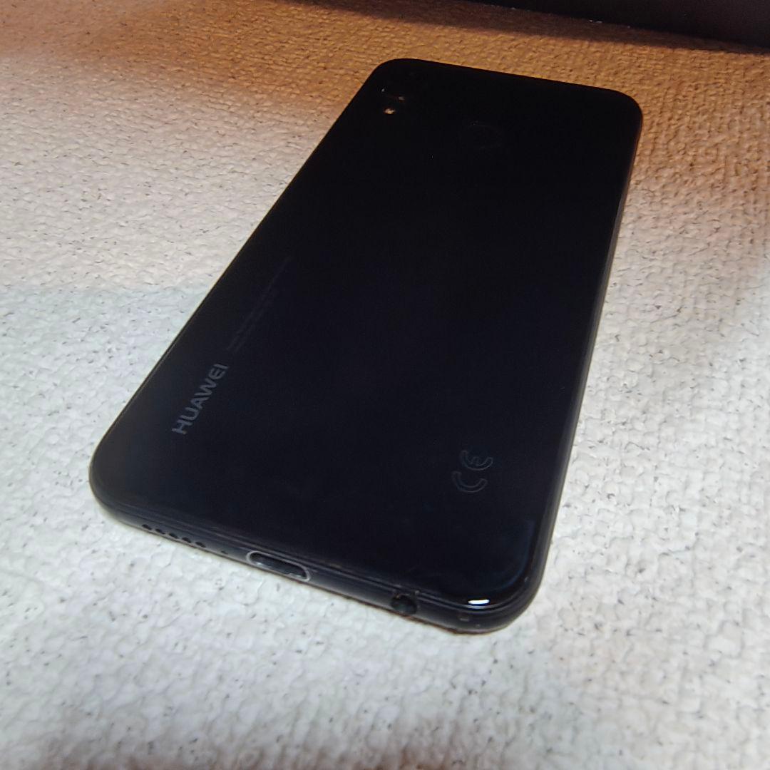 美品：HUAWEI P20 Lite ブラック