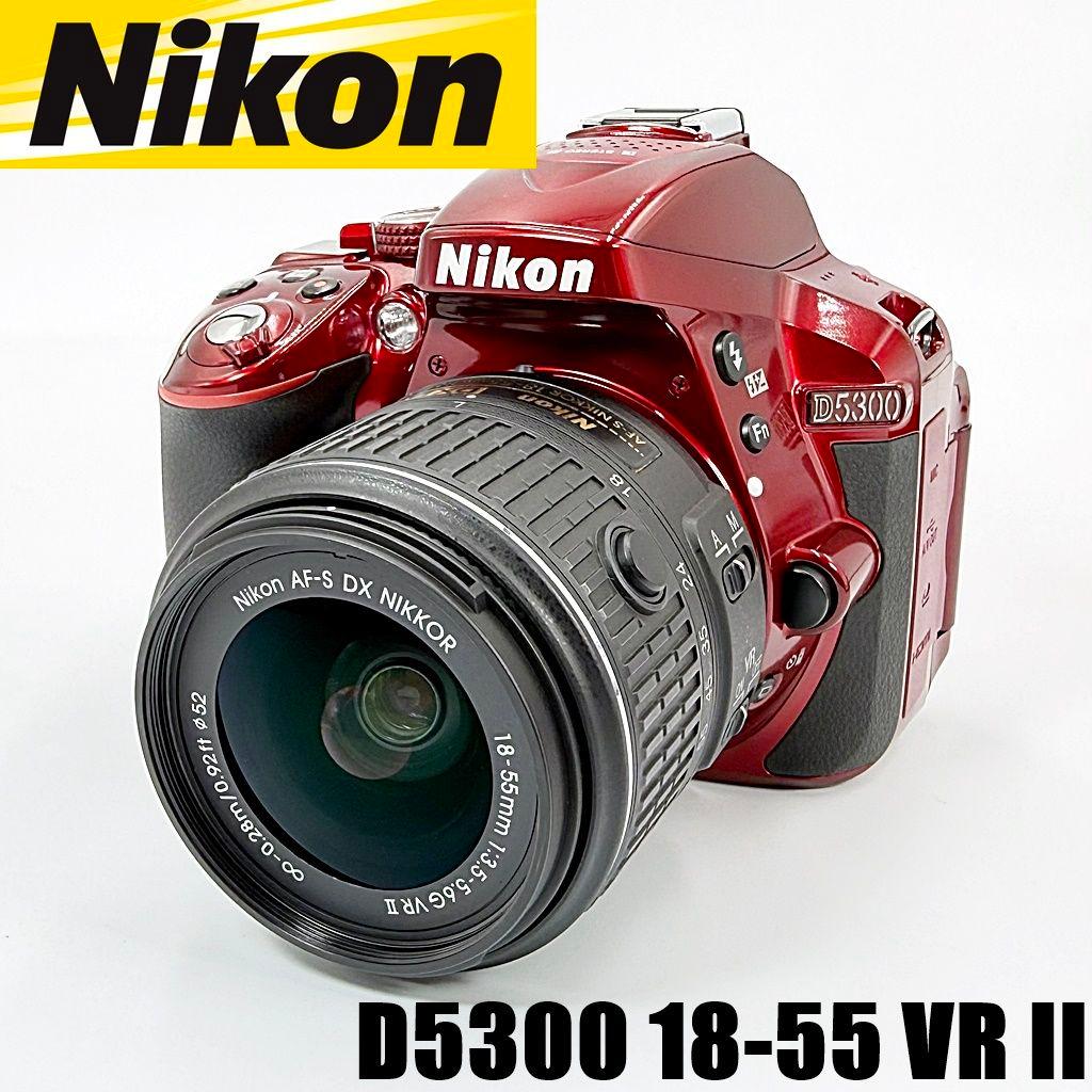 【美品】ニコン D5300 18-55 VR II レンズキット 一眼レフカメラ