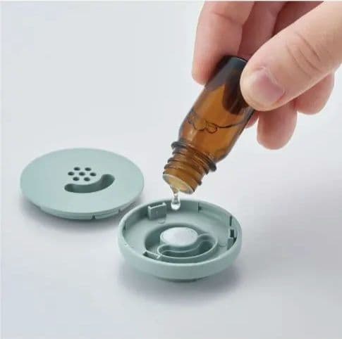 は*ち様 Toffy（トフィー）アロマランプ加湿器ブルーグレー