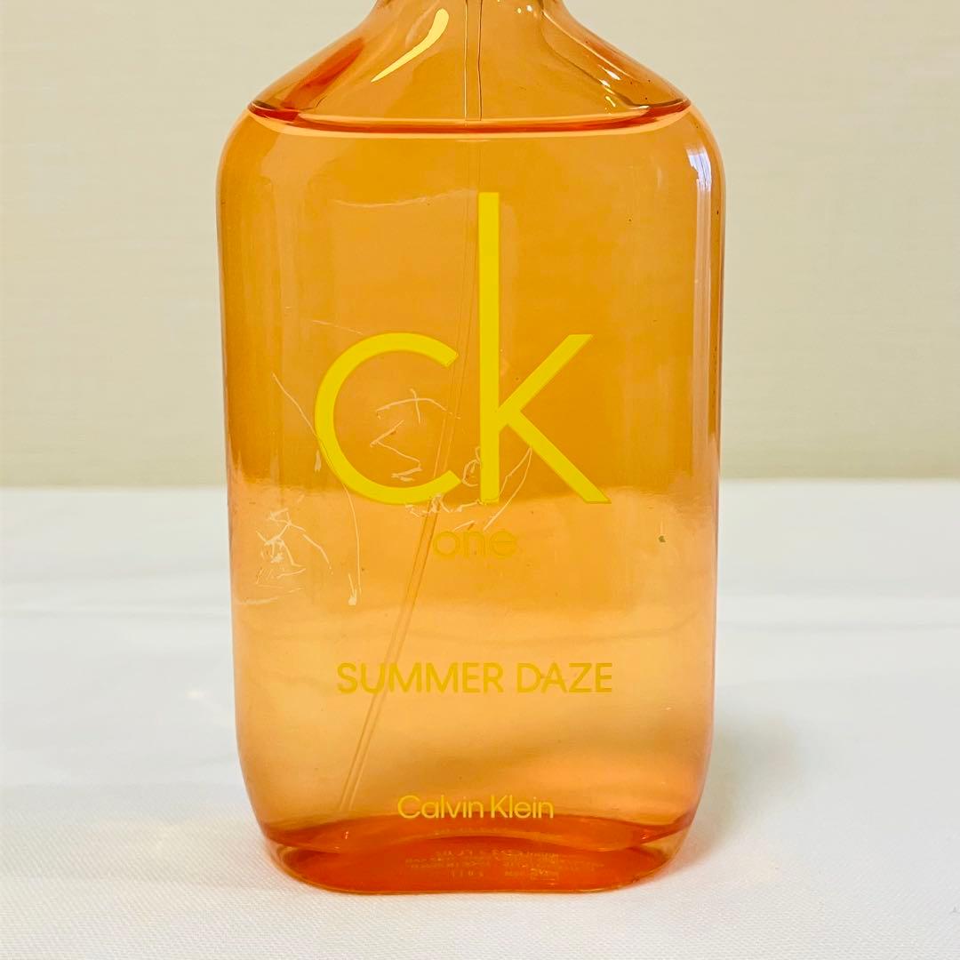 新品　カルバンクライン　シーケーワン　サマーデイズ　オードトワレ　香水100ml