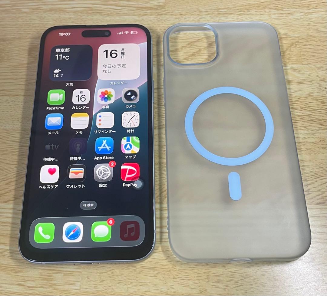 iPhoneアクセサリー iPhone 15 Plus 256gb