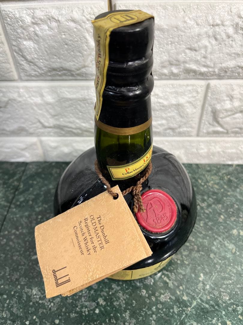 dunhill ダンヒルオールドマスタースコッチ　43°750ml 未開栓