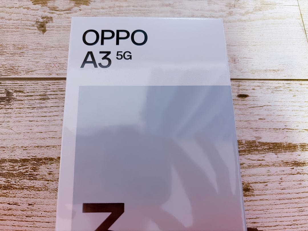 【新品未開封】OPPO A3 5G ブラック128GB Y!mobile版 本体