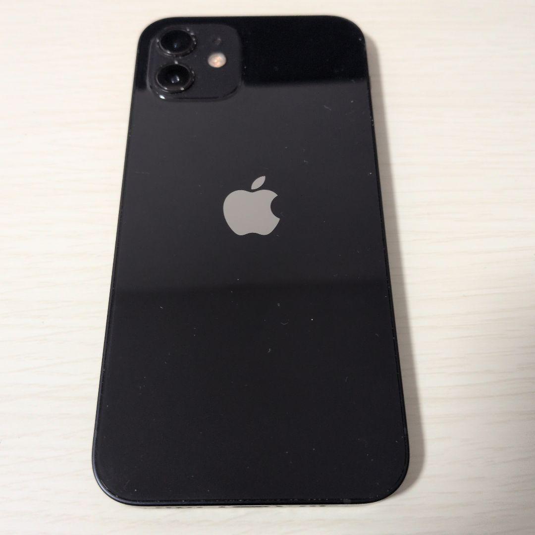 極美品　iPhone 12 128GB ブラック SIMフリ ※FaceID不可