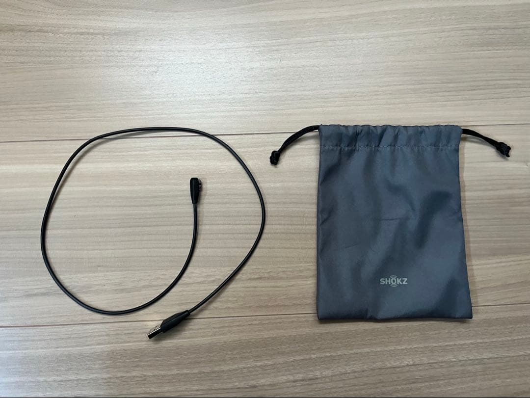 SHOKZ OpenRun mini S803 骨伝導イヤホン 黒