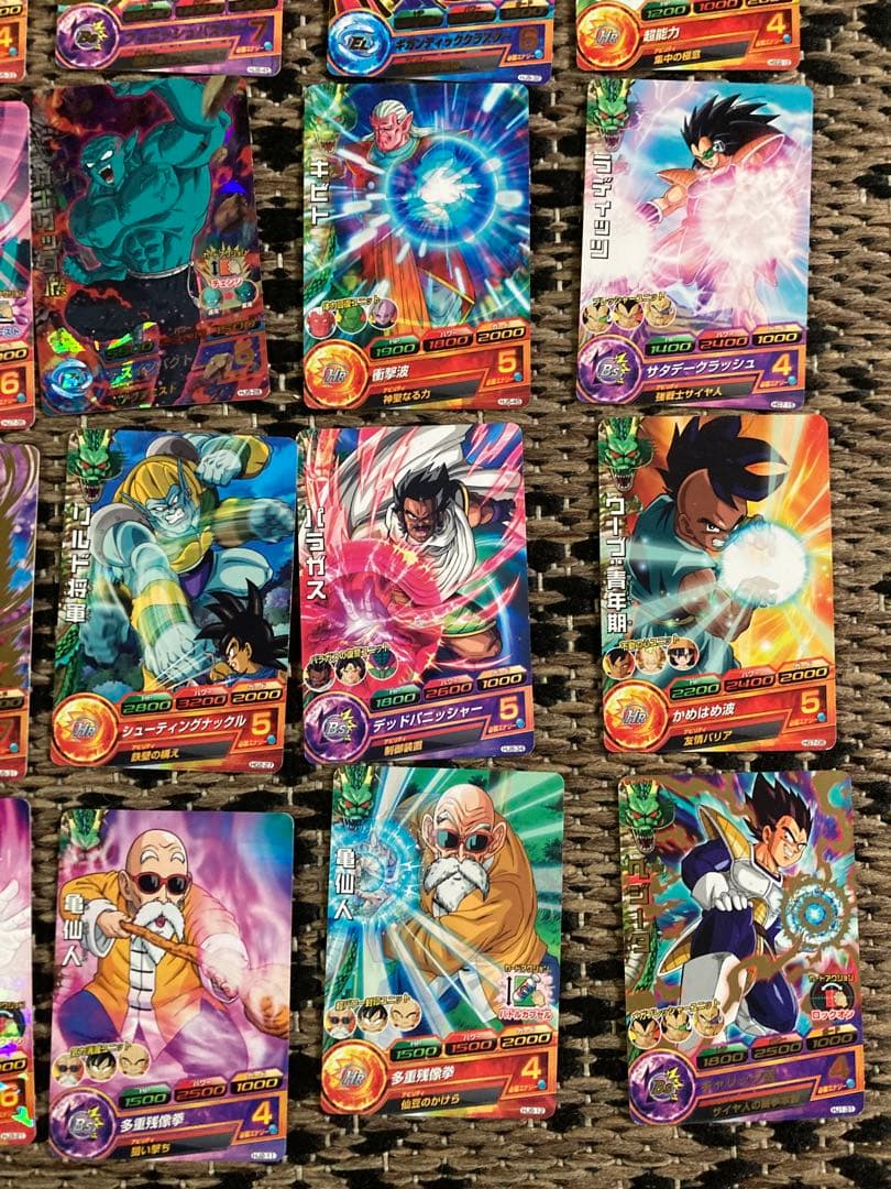 BANDAIドラゴンボールヒーローズカードセット 72枚➕6枚