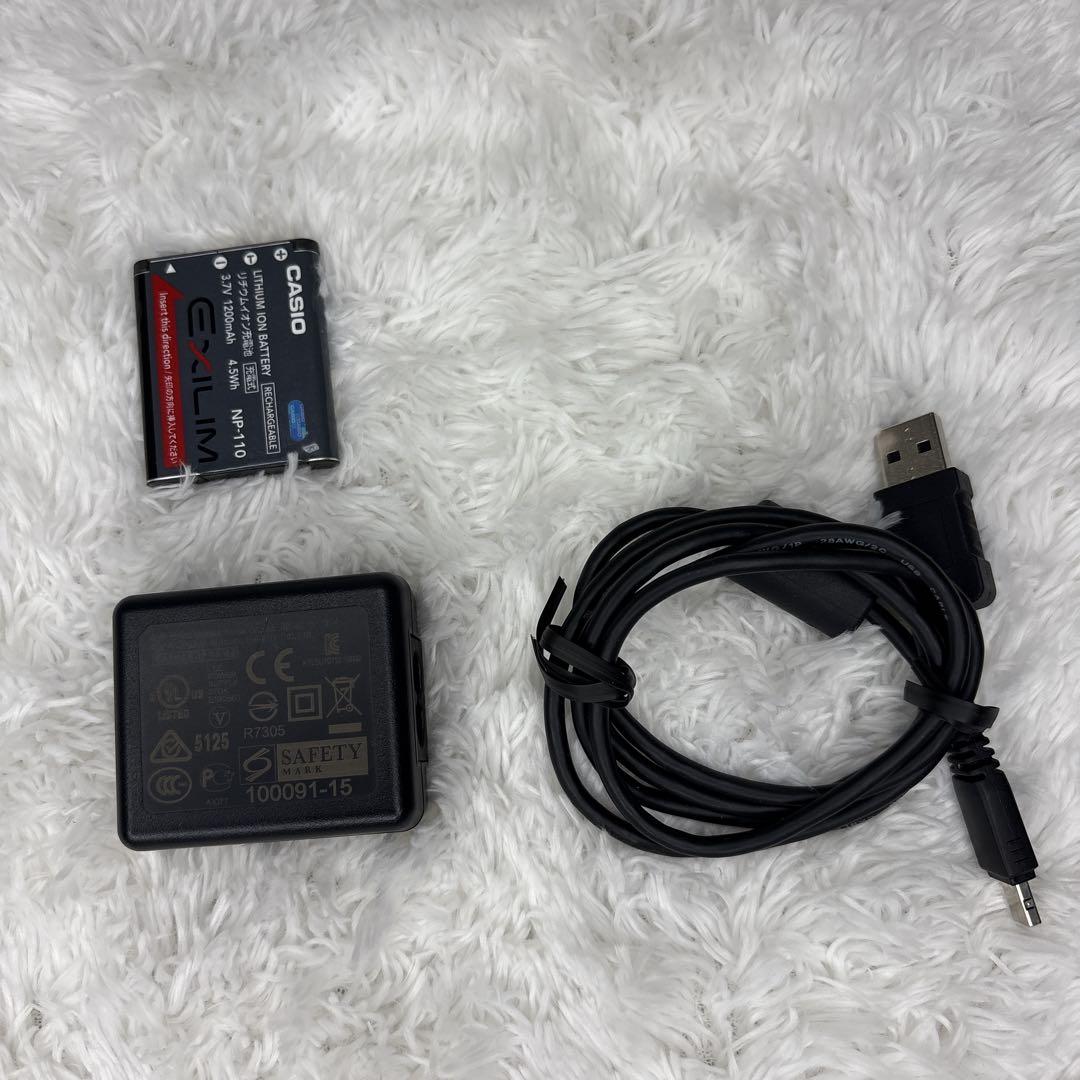 CASIO デジカメ EXILIM EX-ZR20 ホワイト カシオ コンデジ