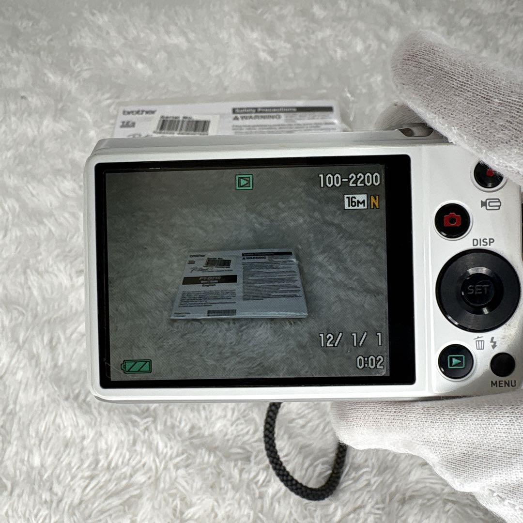 CASIO デジカメ EXILIM EX-ZR20 ホワイト カシオ コンデジ