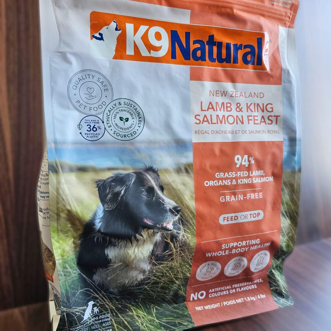 K9ナチュラル ラム&キングサーモン 1.8kg