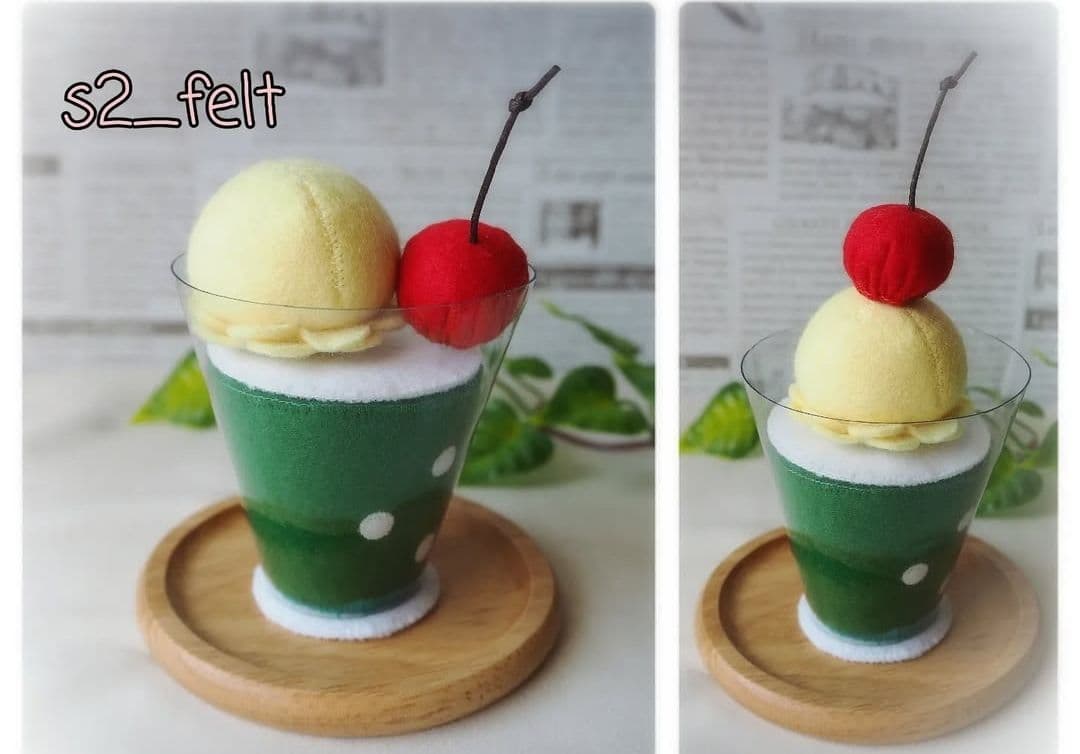 フェルトままごと カフェ