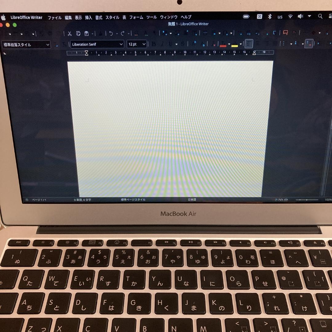 【Apple】MacBook air 2010 OS:Linux Q4OS