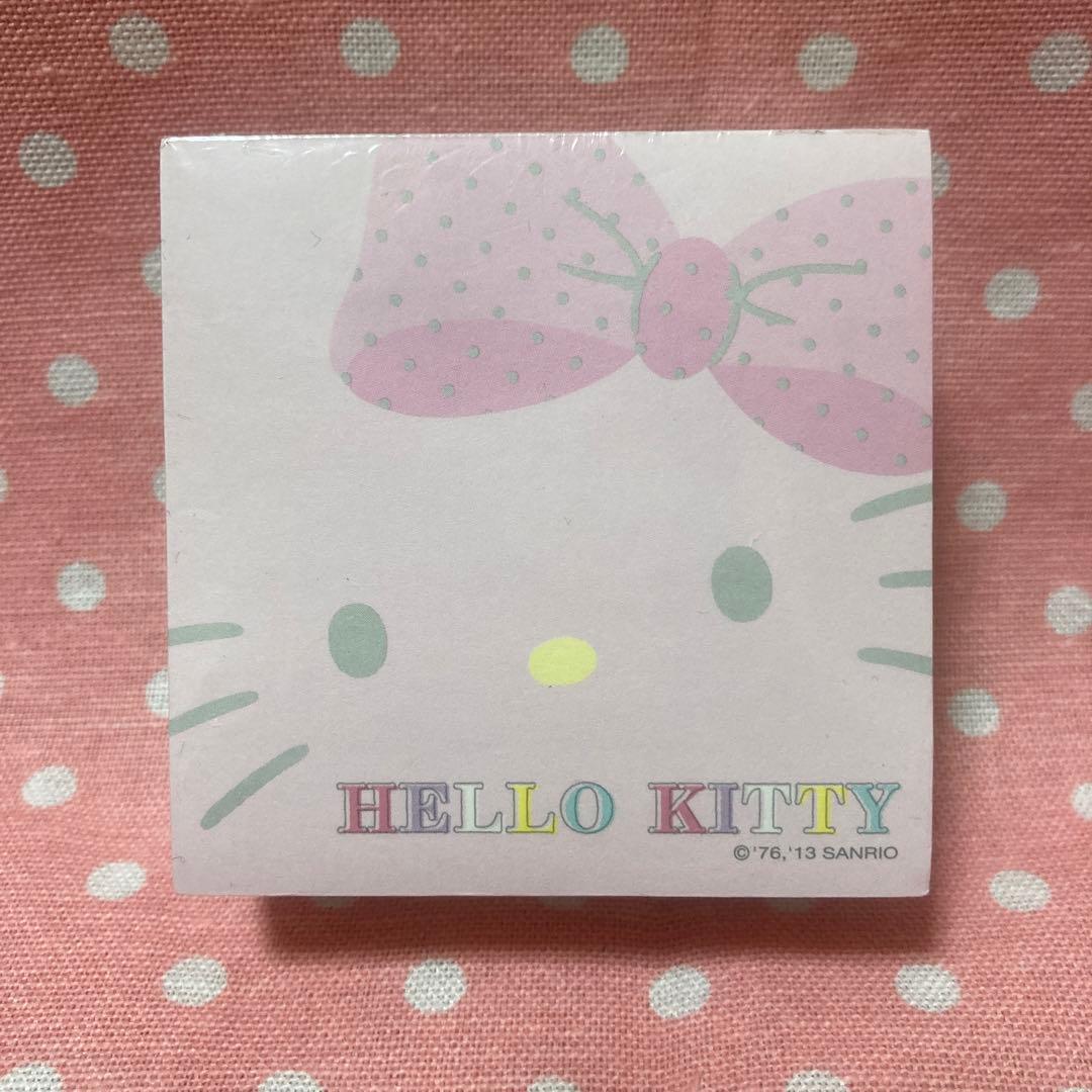 サンリオ࿎♡̸᩠࿎キティ。ブロックメモ
