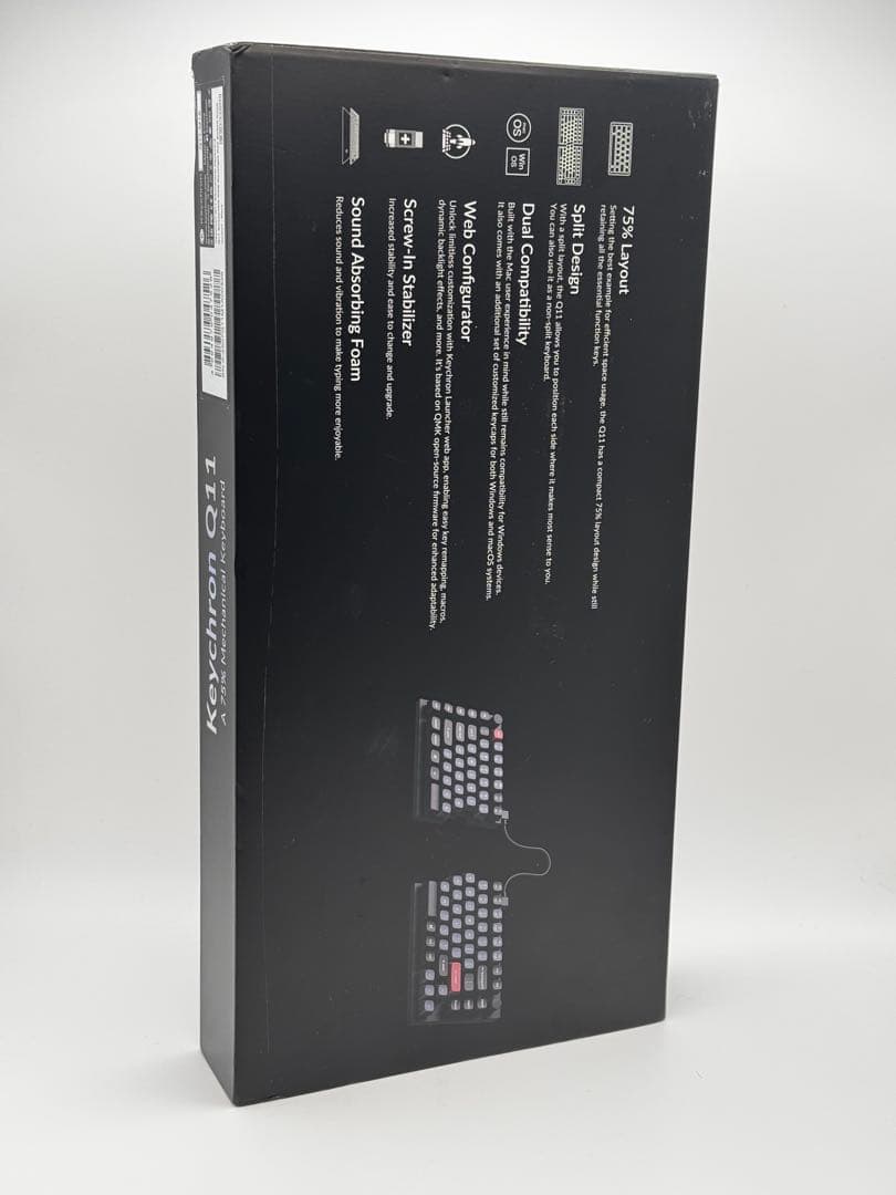 【新品未使用】Keychron Q11 75% メカニカルキーボード 本体