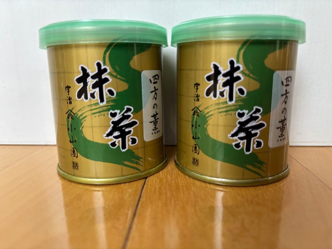 四方の薫　宇治　山政小山園　抹茶　30g×2缶