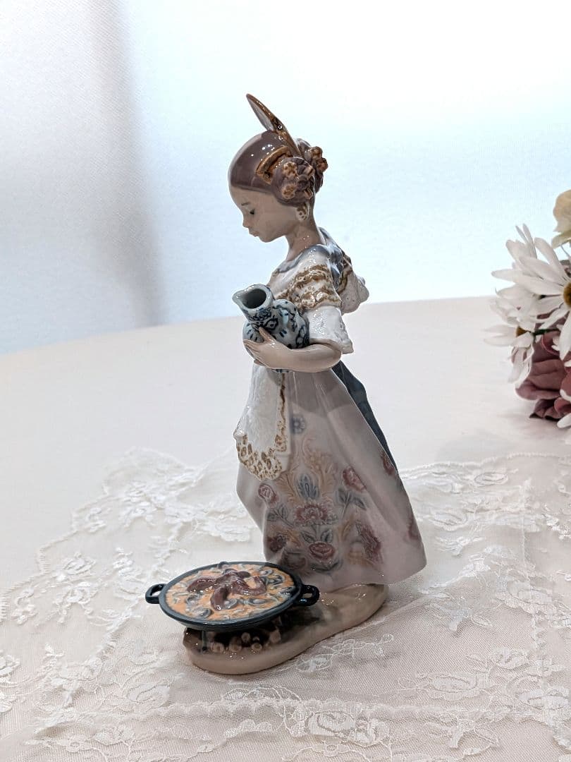 LLADRO　リヤドロ　はい召し上がれ　廃盤　希少　スペイン民族衣装