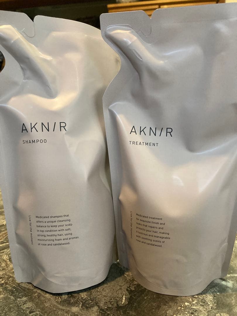 新品 AKNIR シャンプー＆トリートメント