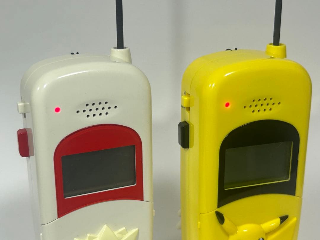 【動作品・非売品】永谷園 当選品 ポケモン トランシーバー2 電池おまけ付