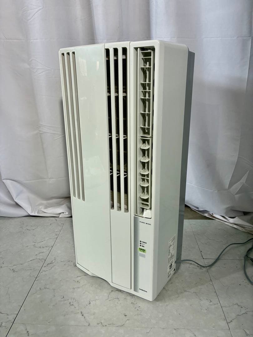 ⑥ M19【現状品】CORONA 窓用エアコン CW-1622R 2022年製