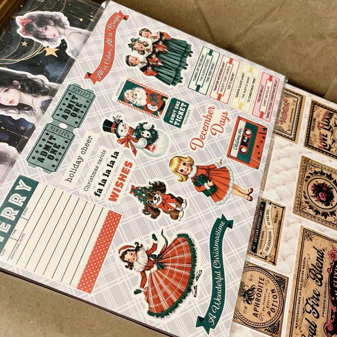 <80サイズでお届け> 国内作家 デザインペーパー コラージュシート まとめ売り