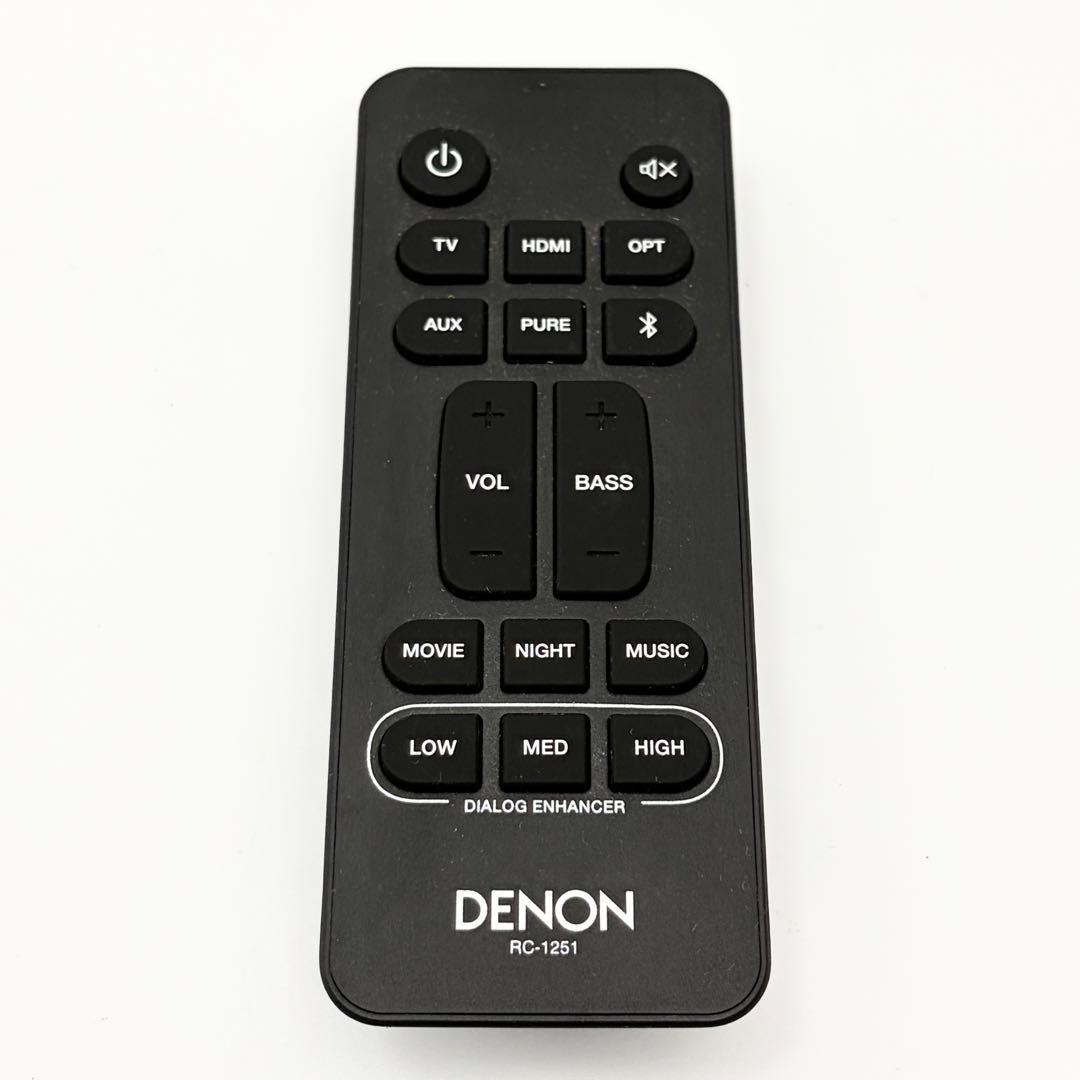【美品】DENON DHT-S217 サウンドバー デノン スピーカー