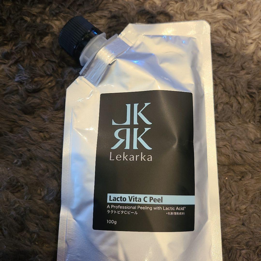 フェイスジェル・ゲル JK Lekarka Lacto Vita C Peel 100g