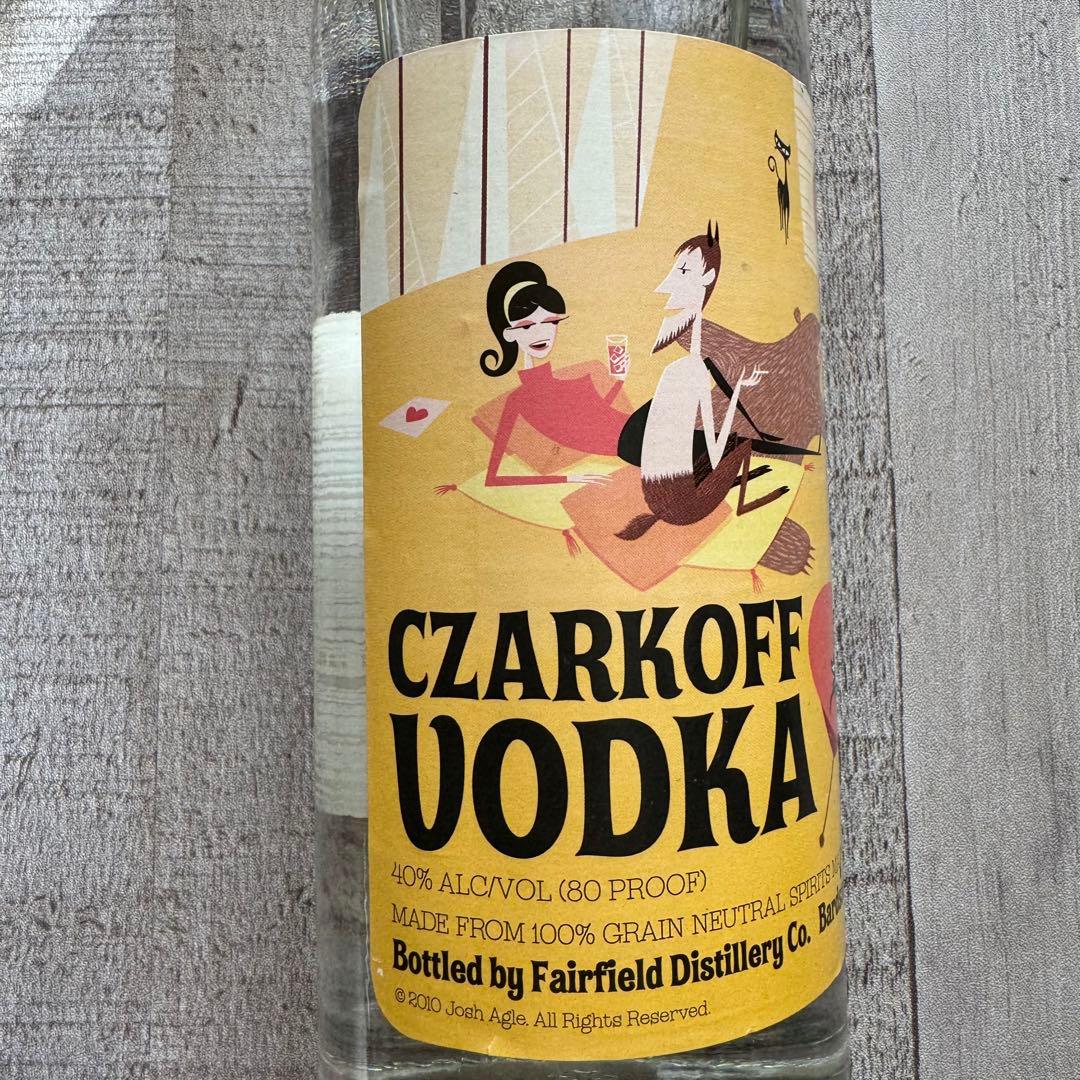 ● Shag シャグラベル ザルコフ ウォッカ CZARKOFF VODKA ●