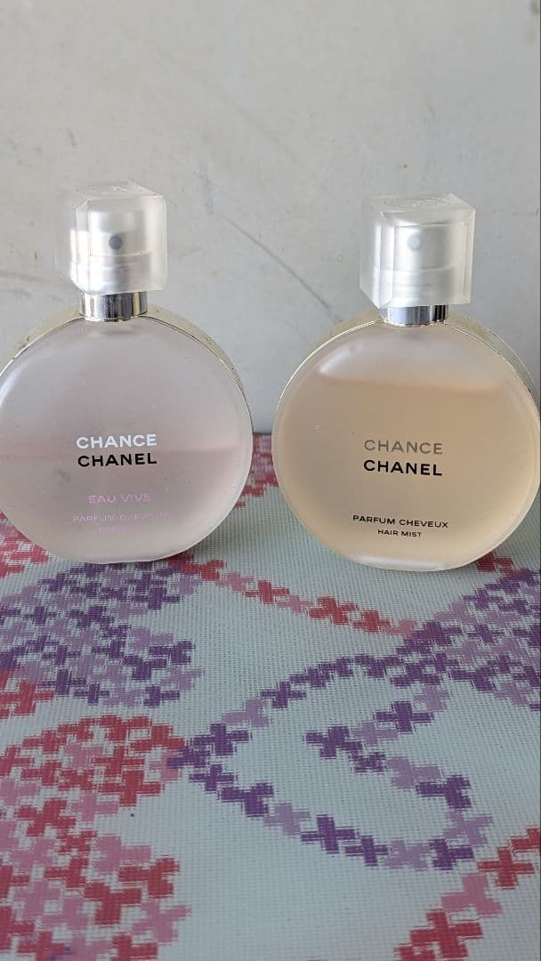 404 CHANEL CHANCE ヘアミスト２個＋他香水２個