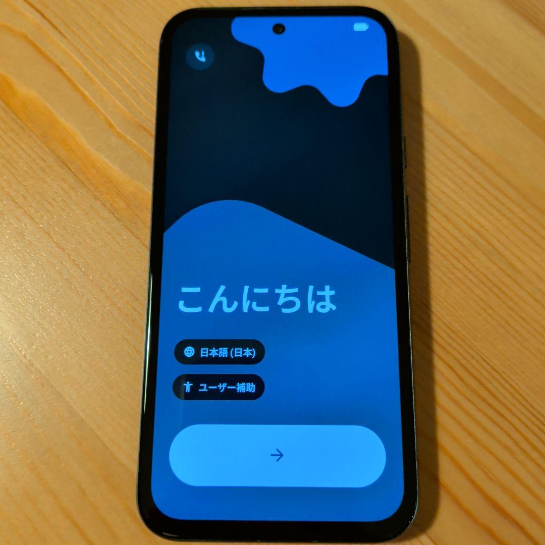 ​【極美品】Google Pixel 8a 128GB Obsidian