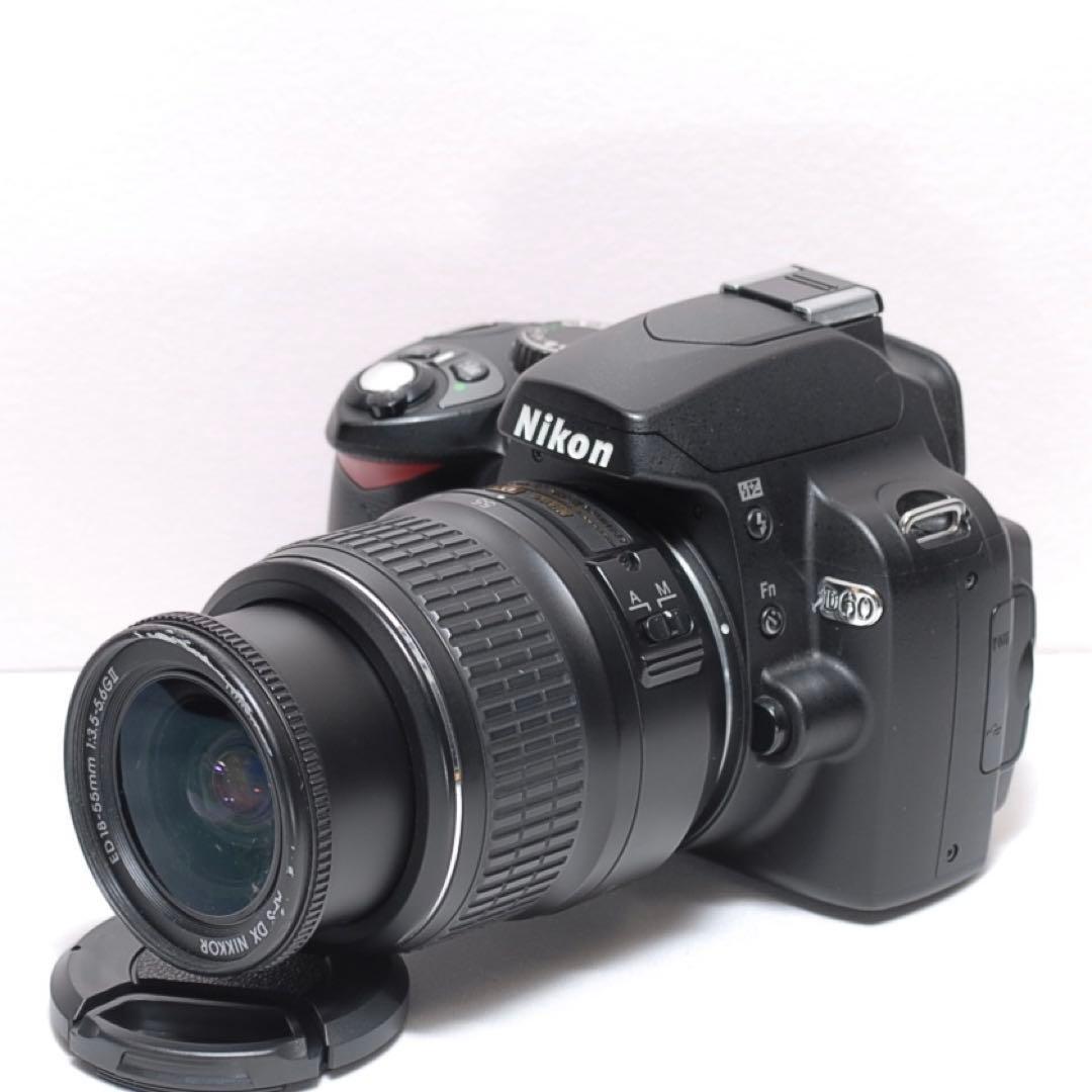 ✨お手軽に一眼レフを始めよう✨Nikon D60✨ シングルレンズ✨軽量