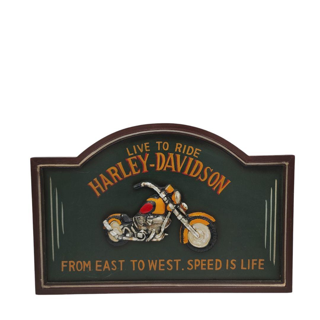 ハーレーダビッドソン HARLEY DAVIDSON 壁掛け 木製装飾