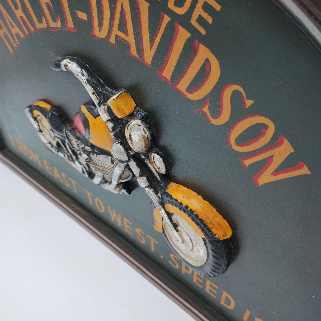ハーレーダビッドソン HARLEY DAVIDSON 壁掛け 木製装飾