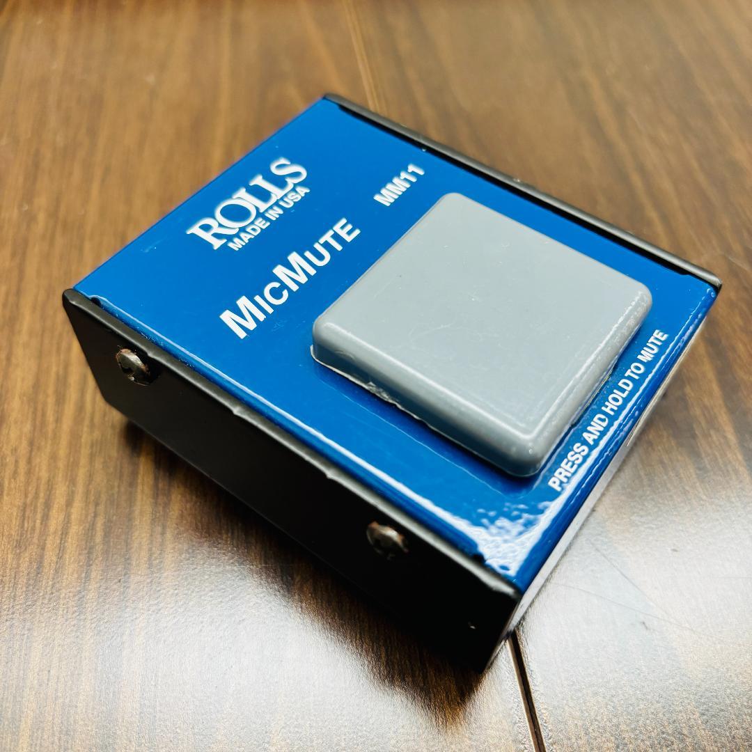 ROLLS MicMute MM11 ミュートスイッチ 3個セット