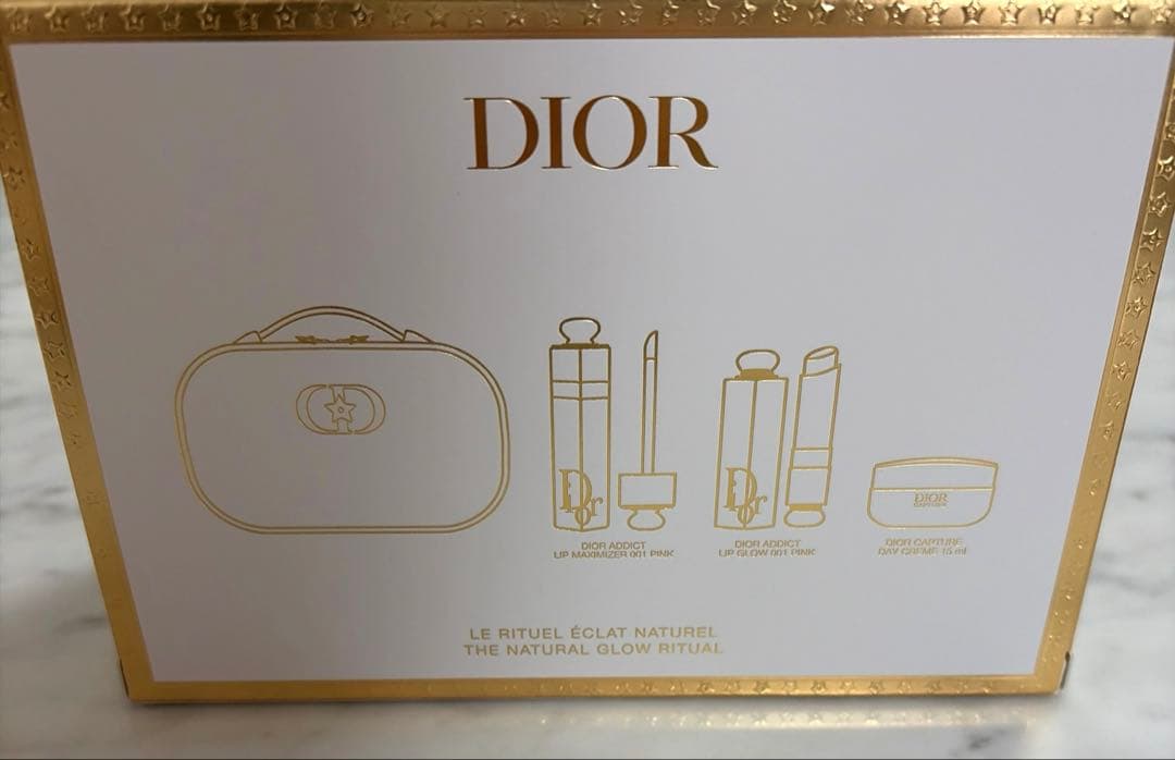 【新品】Dior クリスマスコフレ 2025 ポーチ リップ クリーム